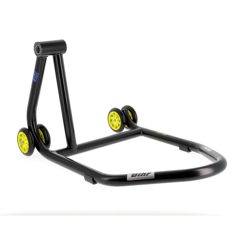 Béquille de stand arrière Bihr Home Track noir/jaune pour monobras g