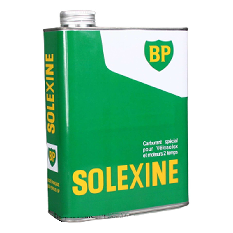 Bidon d'essence Solexine vert/blanc