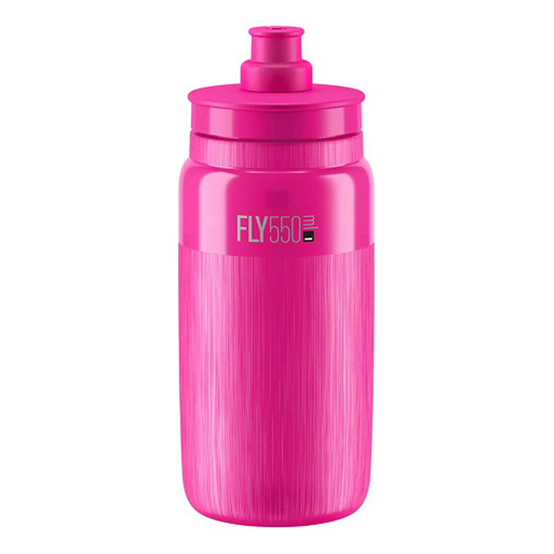 Bidon vélo Élite Fly Tex Rose 550 mL