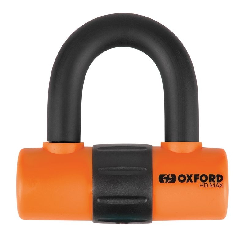 Bloque disque U Oxford HD Max 14mm orange - Accessoire & Stand sur