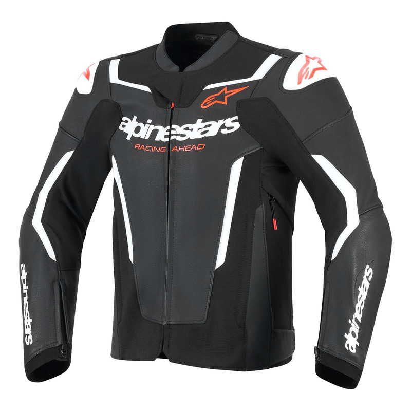 Blouson cuir Alpinestars GP Force V2 Leather black/white