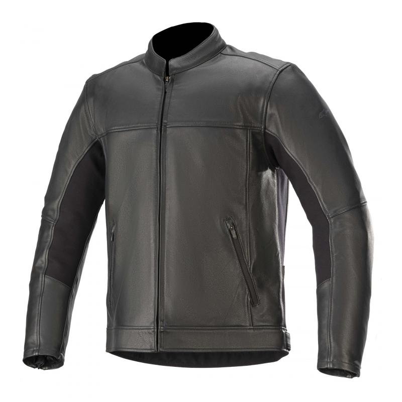 Blouson cuir Alpinestars Topanga noir- S