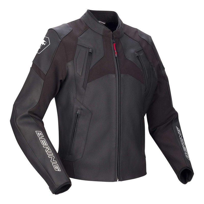 Blouson cuir Bering Khilmore noir