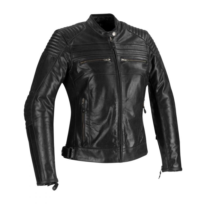 Blouson cuir femme Bering Lady Morton noir- T1