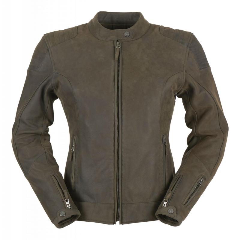 Blouson cuir femme Furygan Debbie marron- S