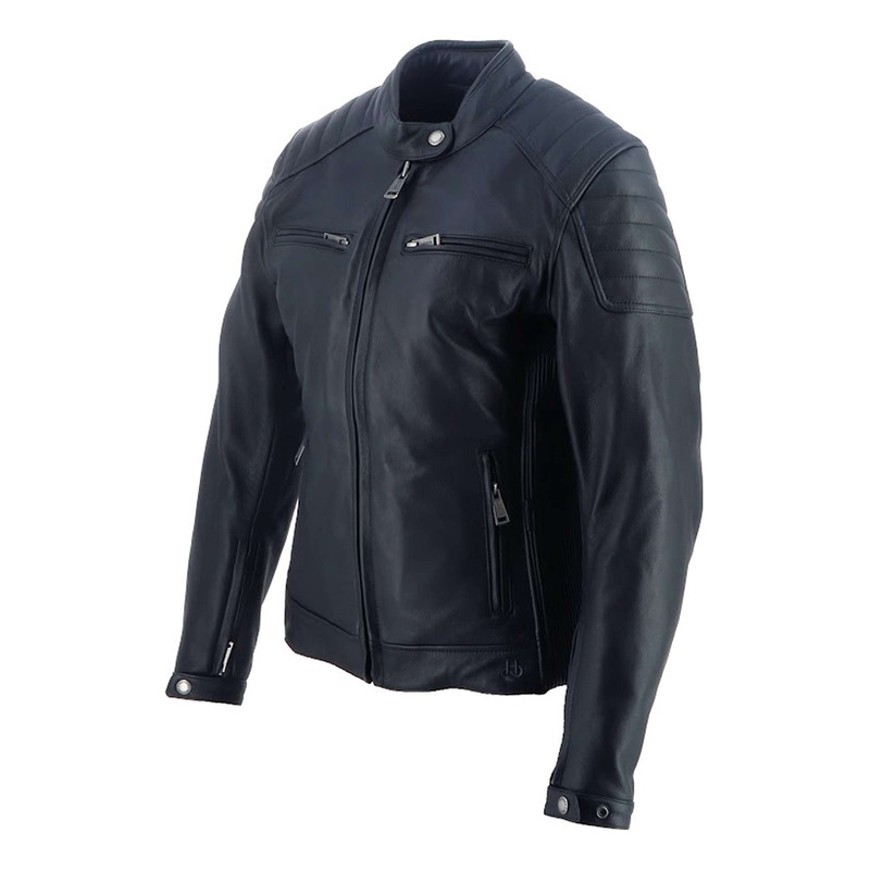 Blouson cuir femme Helstons Jody noir