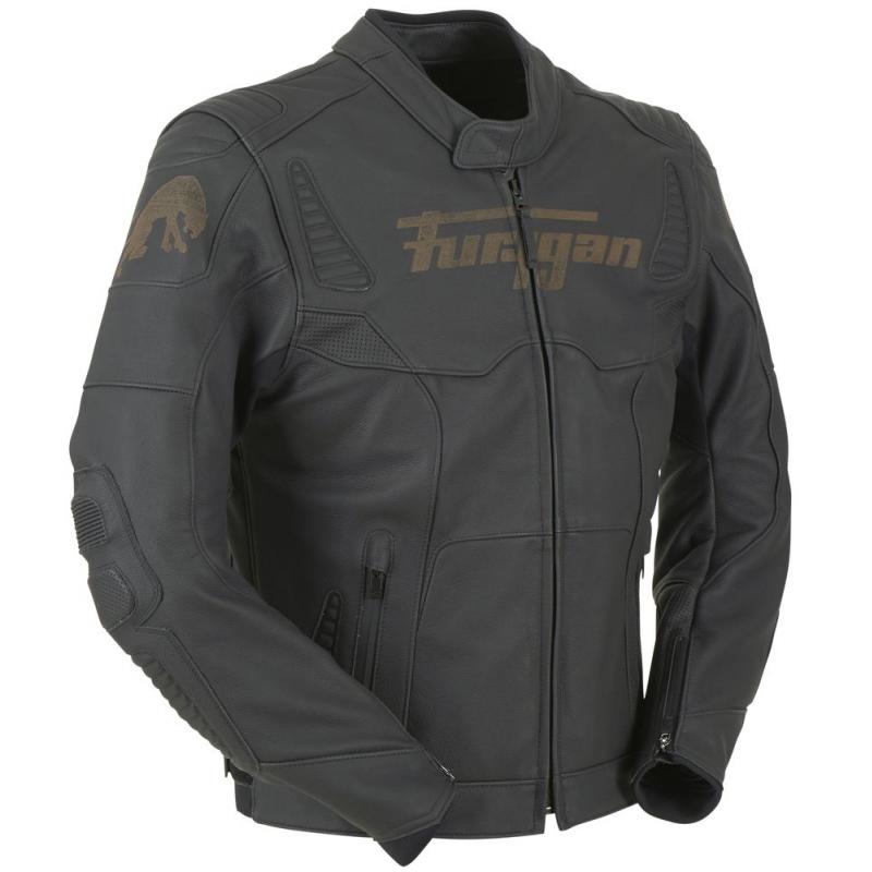 Blouson cuir Furygan FURY SHERMAN noir- S