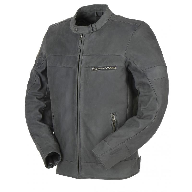 Blouson cuir Furygan Glenn gris gun- L