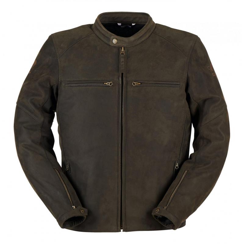 Blouson cuir Furygan Vince V3 marron- S