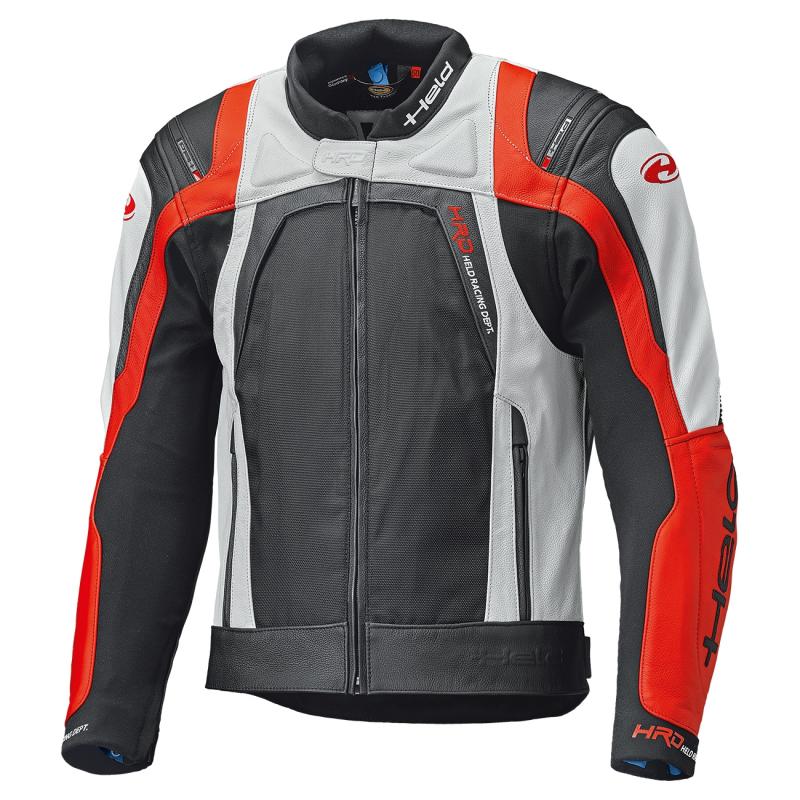 Blouson cuir Held Hashiro II noir/blanc/rouge- 48