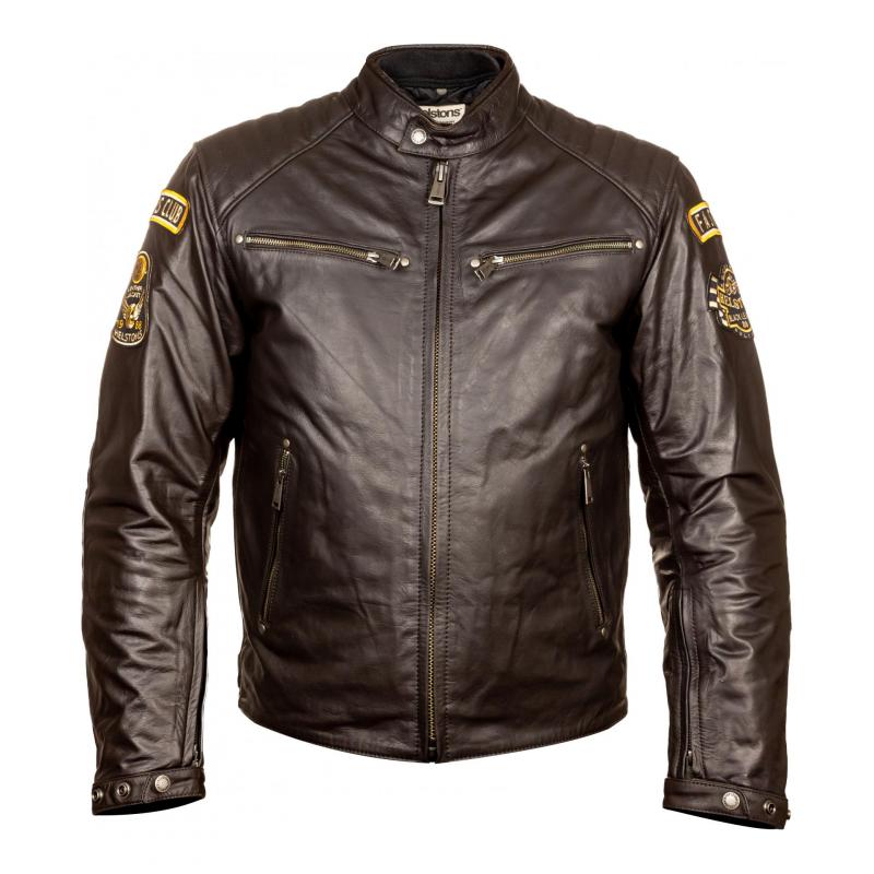 Blouson cuir Helstons Joker marron- XL