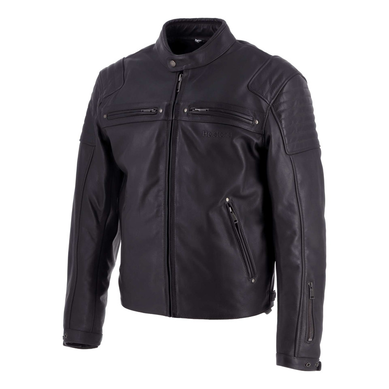 Blouson cuir Helstons Missile noir