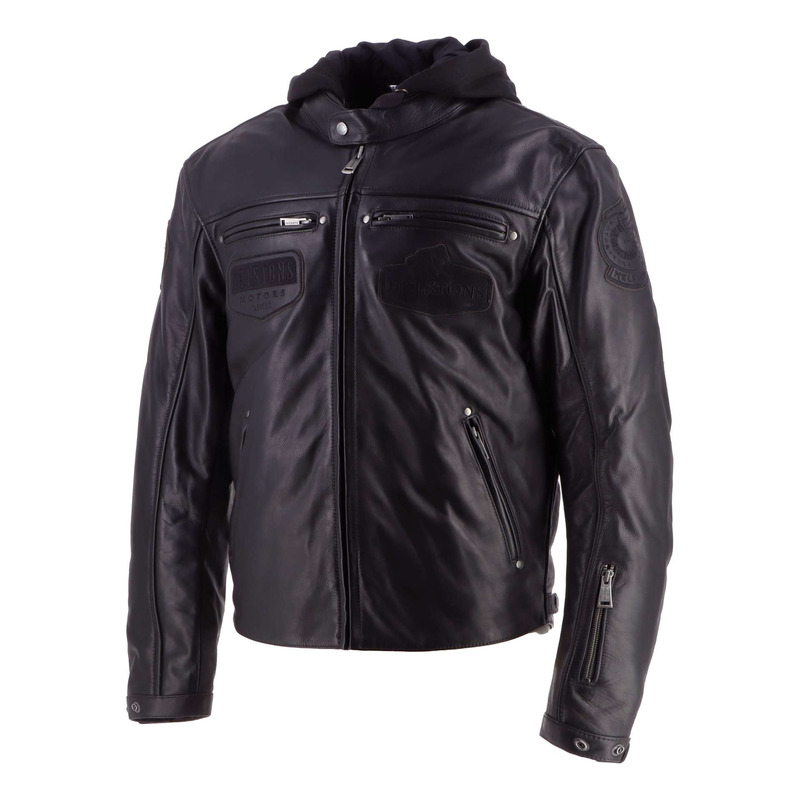 Blouson cuir Helstons Rival marron- S