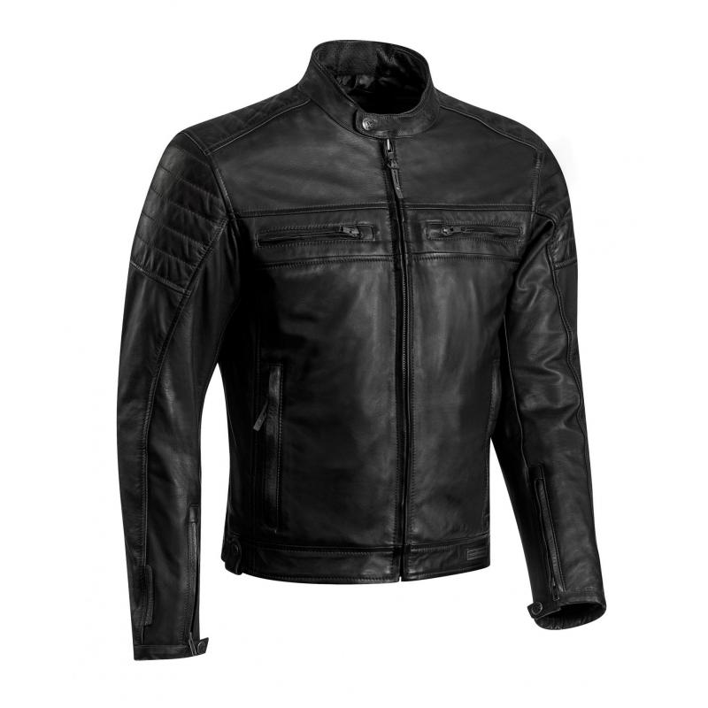 Blouson cuir Ixon Torque noir- S