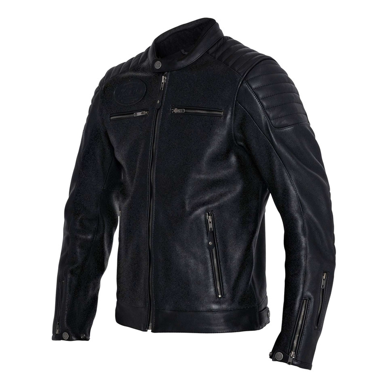 Blouson cuir John Doe Dexter black