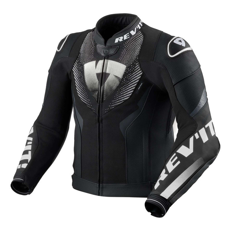 Blouson cuir Rev’It Hyperspeed 3 Air black/white