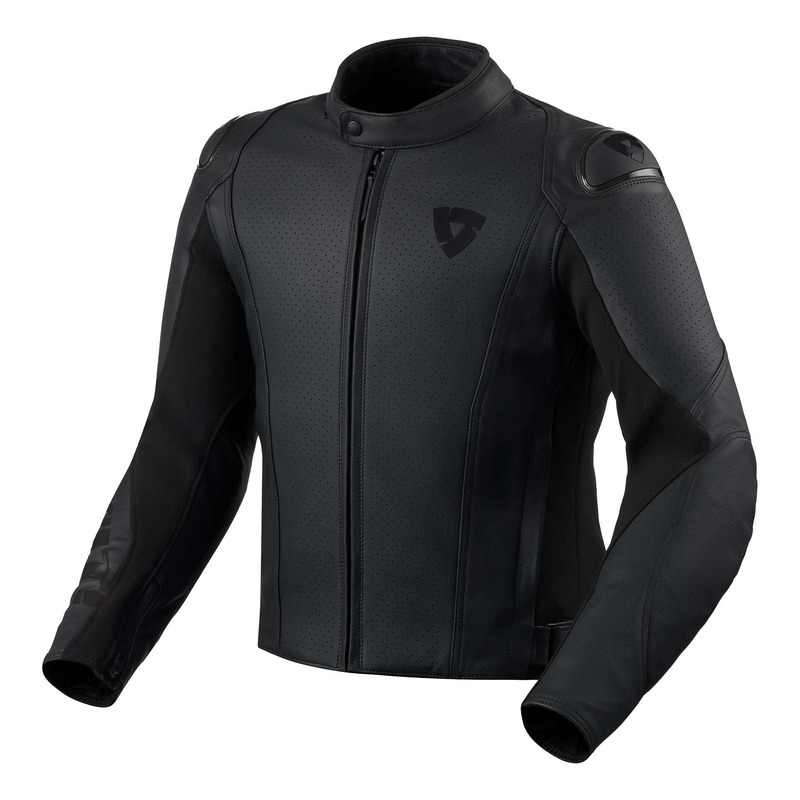 Blouson cuir Rev’It Quadratic black