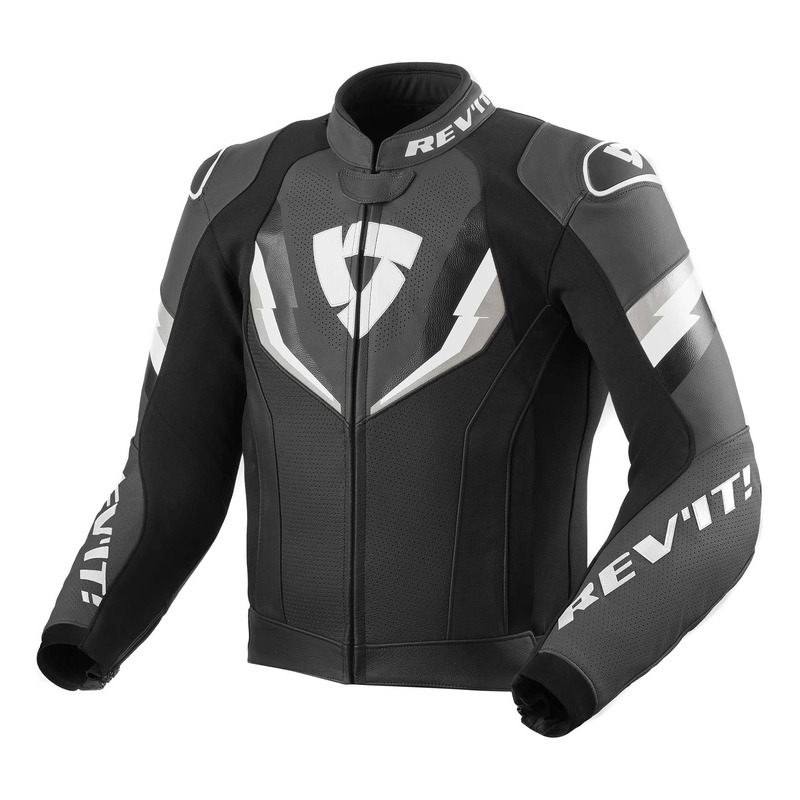 Blouson cuir Rev’It Quantum 3 black/anthracite