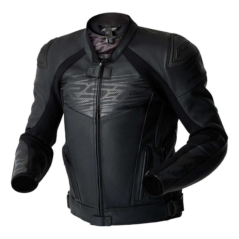 Blouson cuir RST Tractech Evo D3O noir
