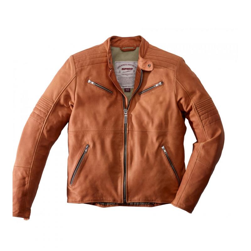 Blouson cuir Spidi Garage cuir camel- 46