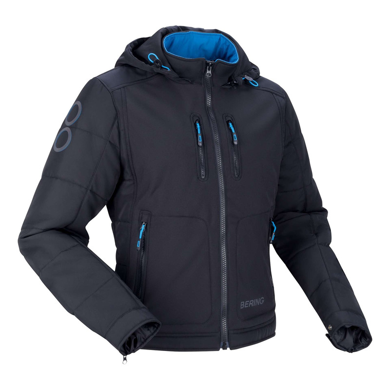 Blouson moto Bering Scoop noir- S