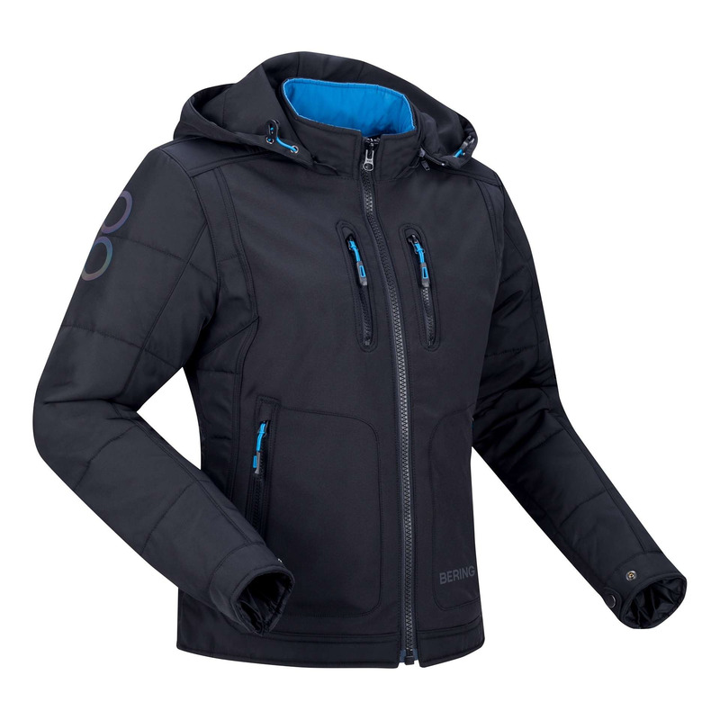 Blouson moto femme Bering Lady Scoop noir- T0