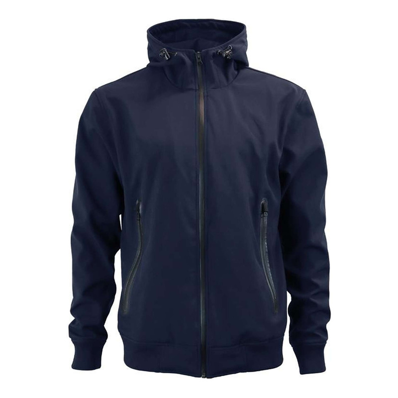 Blouson moto Harisson Carpenter bleu