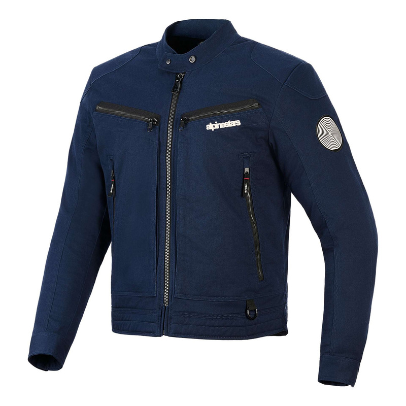 Blouson textile Alpinestars Bruiser dark blue