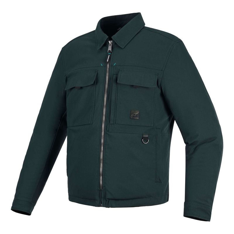 Blouson textile Alpinestars Bryon WR dark emerald- 4XL