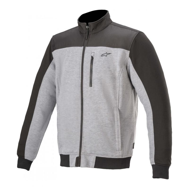 Blouson textile Alpinestars Café Track gris/noir- M