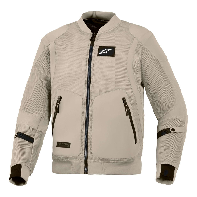 Blouson textile Alpinestars Flight Air aluminium