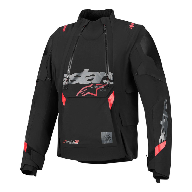 Blouson textile Alpinestars Halo Pro Drystar XF Laminated black dark s