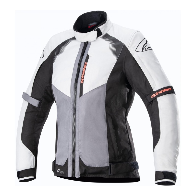Blouson textile Alpinestars Headlands Stella dark gris/ice gris/corail