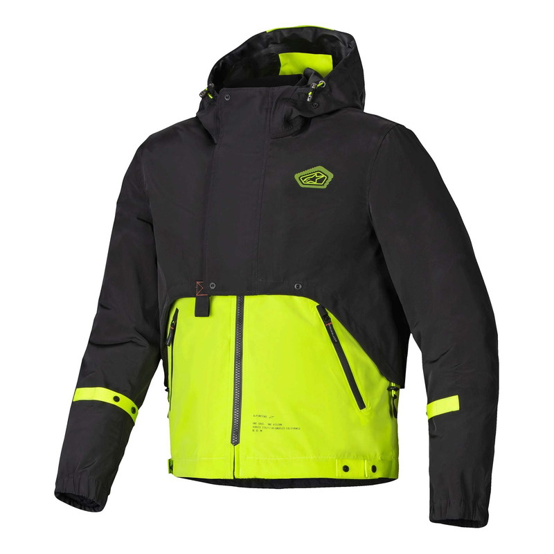 Blouson textile Alpinestars Mootant WP lime punch/black- S