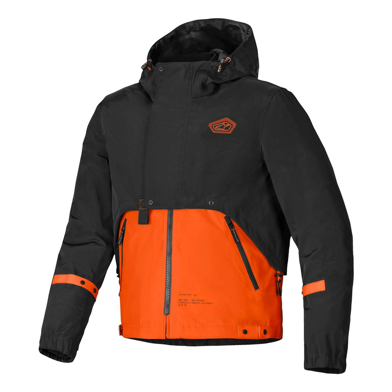Blouson textile Alpinestars Mootant WP spicy orange/black- L