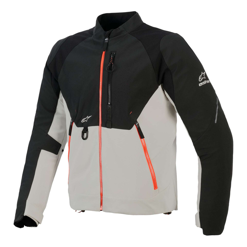 Blouson textile Alpinestars Provoke black metal gray