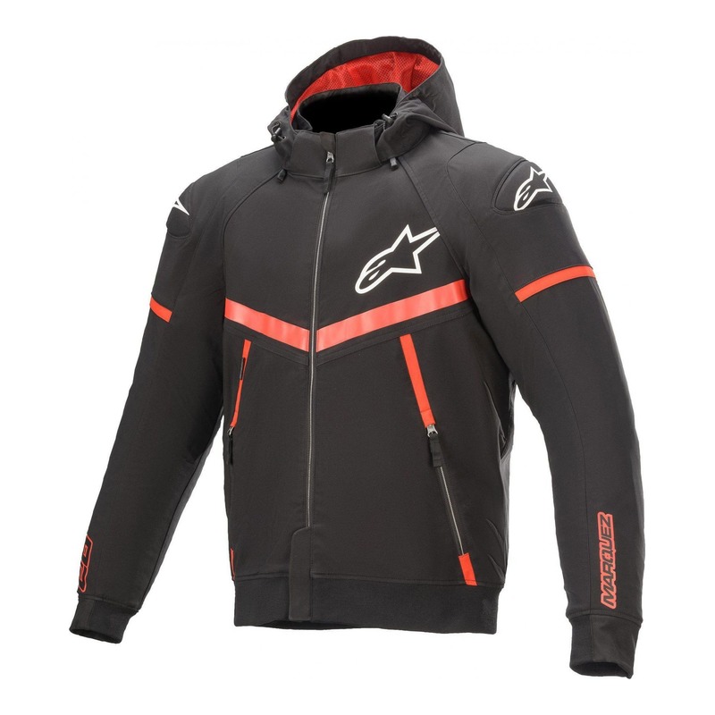 Blouson textile Alpinestars Rio Hondo MM93 Marc Marquez 93 noir/rouge-