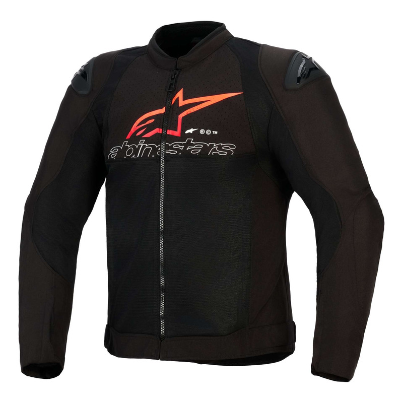 Blouson textile Alpinestars SMX Air black/bright red/white