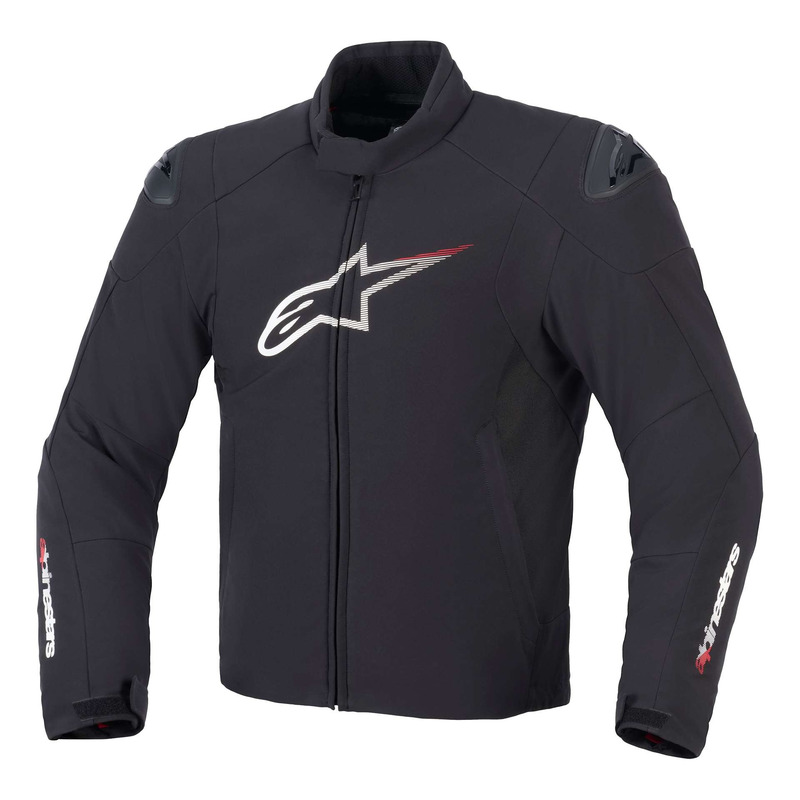 Blouson textile Alpinestars SMX Waterproof black/white/bright red