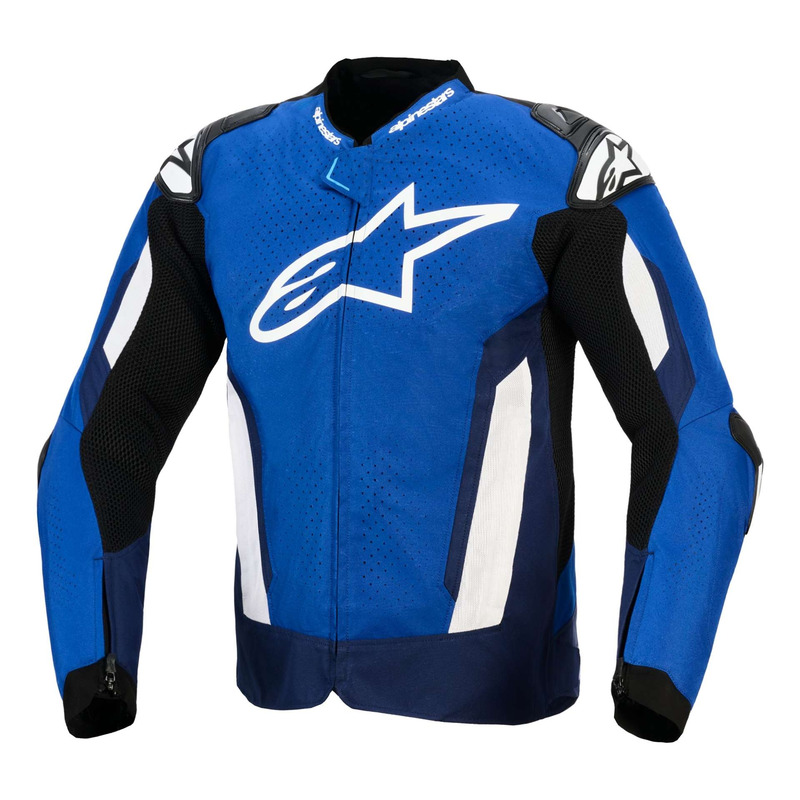 Blouson textile Alpinestars T-GP Air bright blue/navy/white