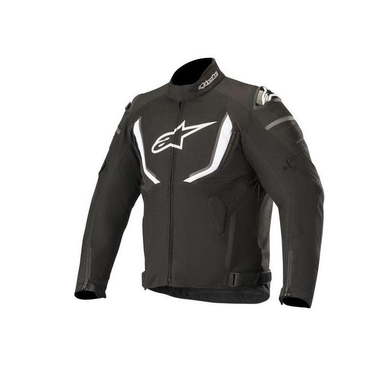 Blouson textile Alpinestars T-GP R V2 Waterproof noir/blanc- S