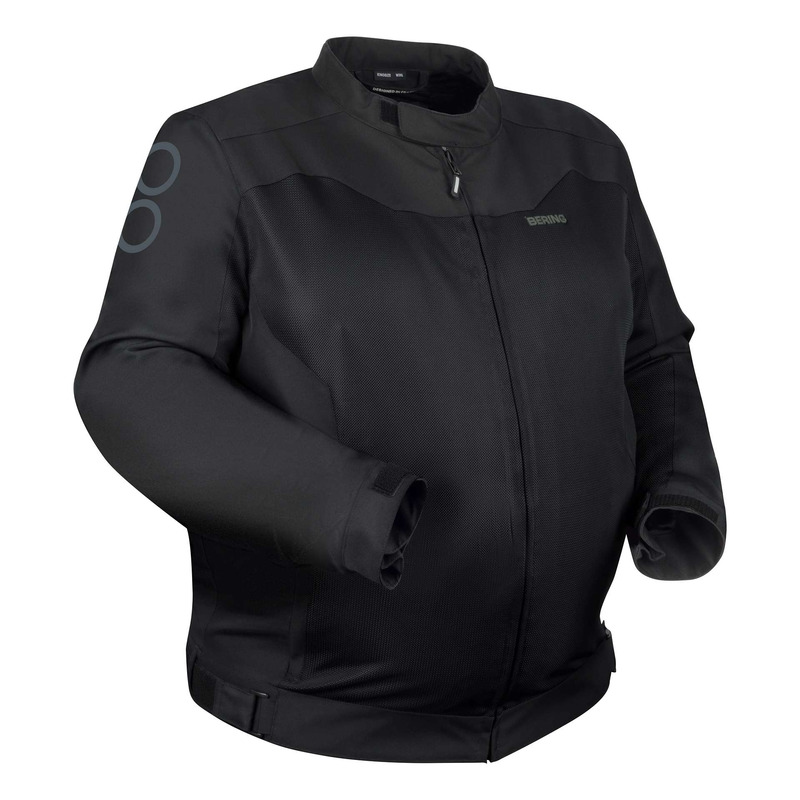 Blouson textile Bering Alias King Size noir â   Grandes tailles- WL