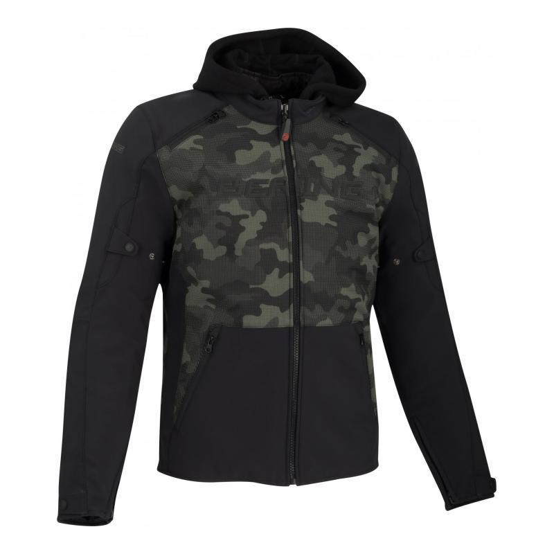 Blouson textile Bering Drift noir/camo- S