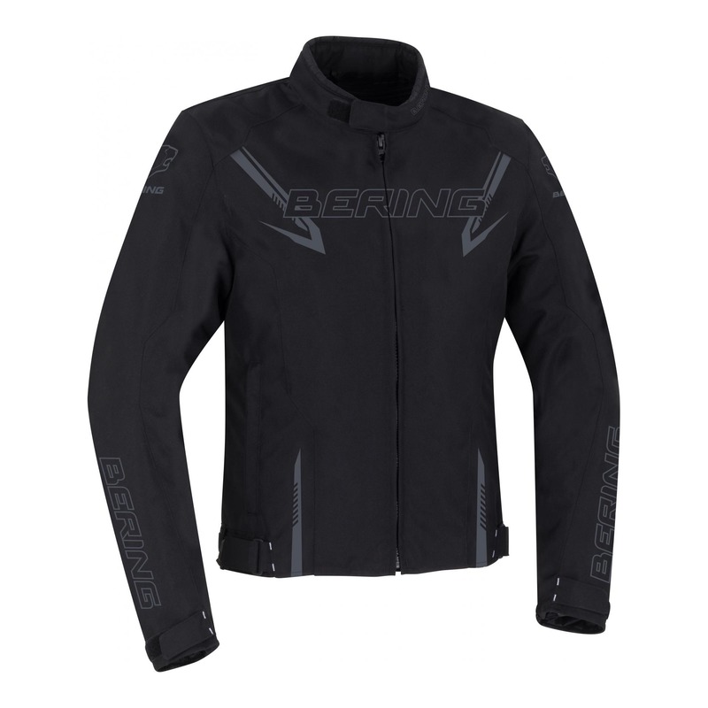 Blouson textile Bering Maceo noir/gris- S