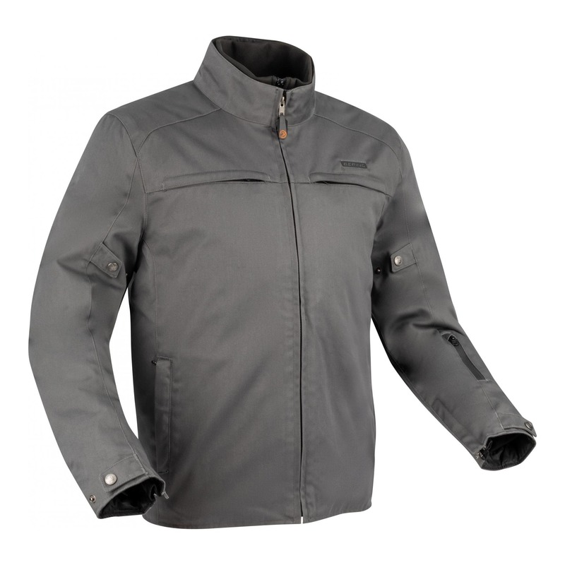 Blouson textile Bering Zander gris- S
