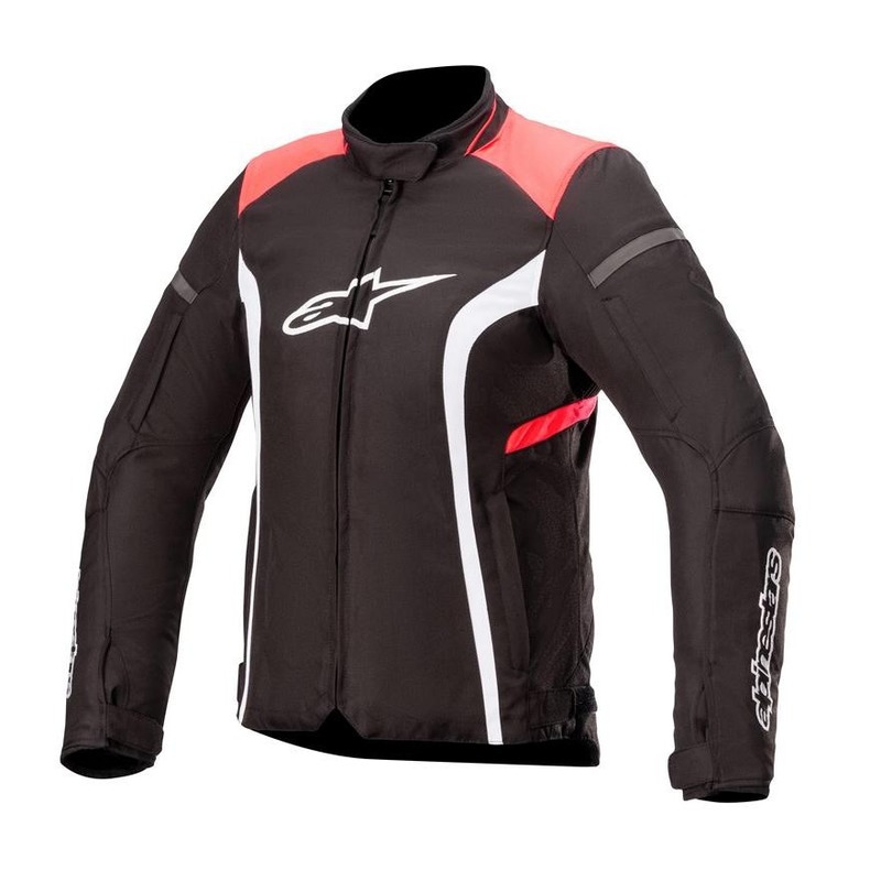 Blouson textile femme Alpinestars Stella T-Kira waterproof noir/coral-