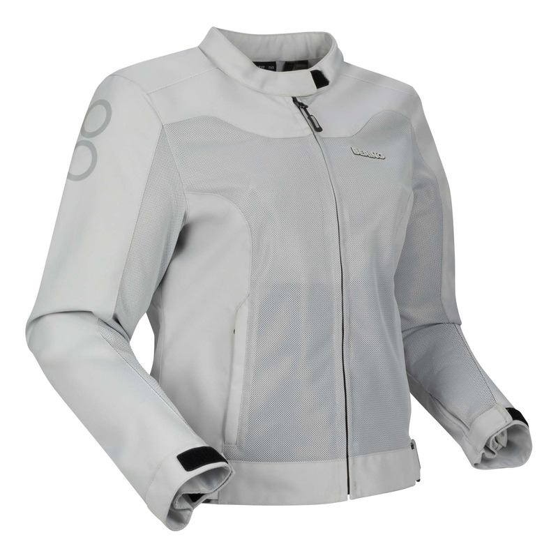 Blouson textile femme Bering Lady Alias gris clair- T0