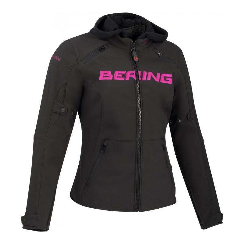 Blouson textile femme Bering Lady Drift noir/fushia- T0