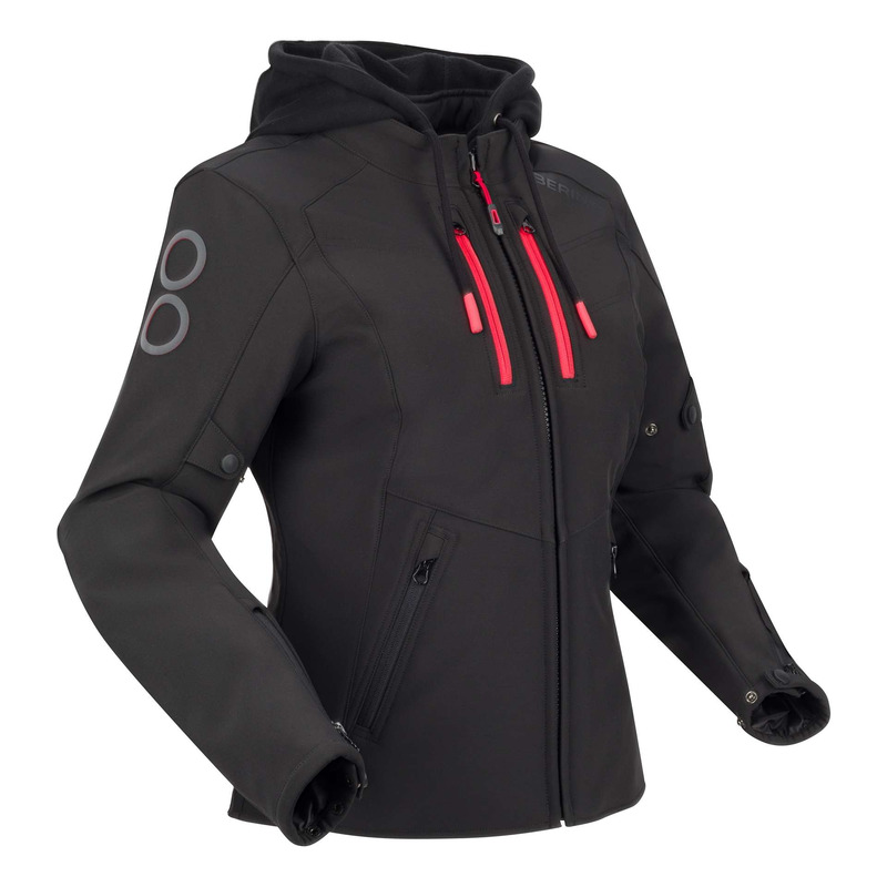 Blouson textile femme Bering Lady Rotor noir- T6