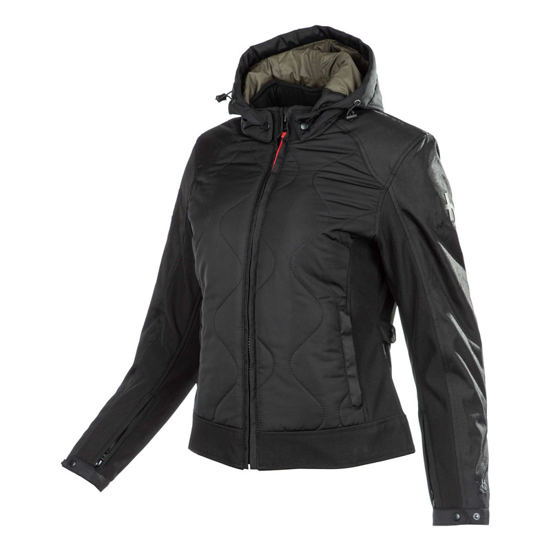 Blouson textile femme Helstons Alaska Girl noir/noir- S